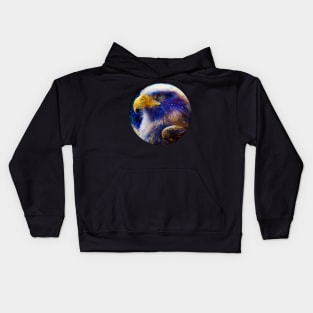 Eagle Spirit, Beautiful Wildlife Kids Hoodie